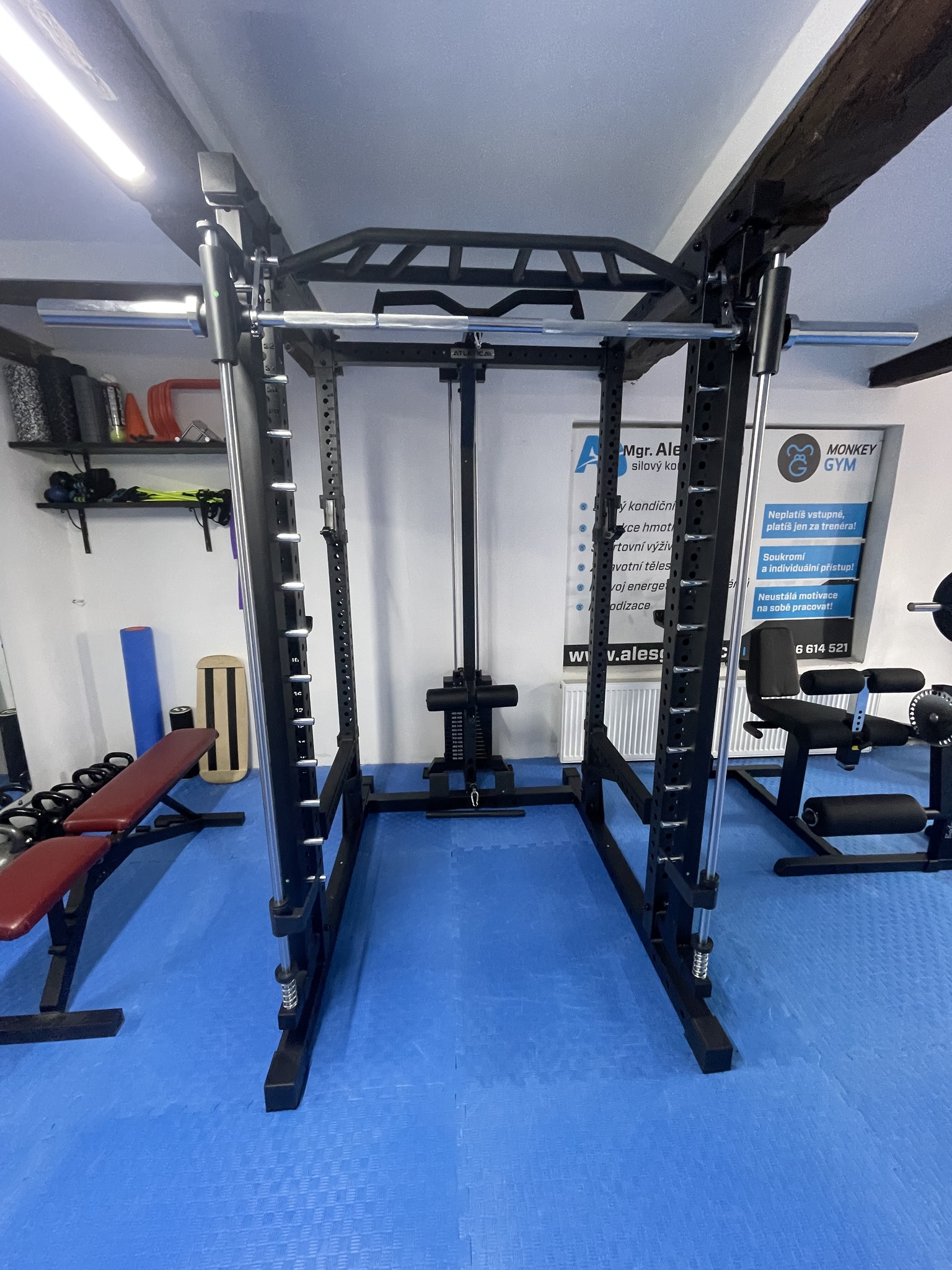 Interiér Monkey Gym